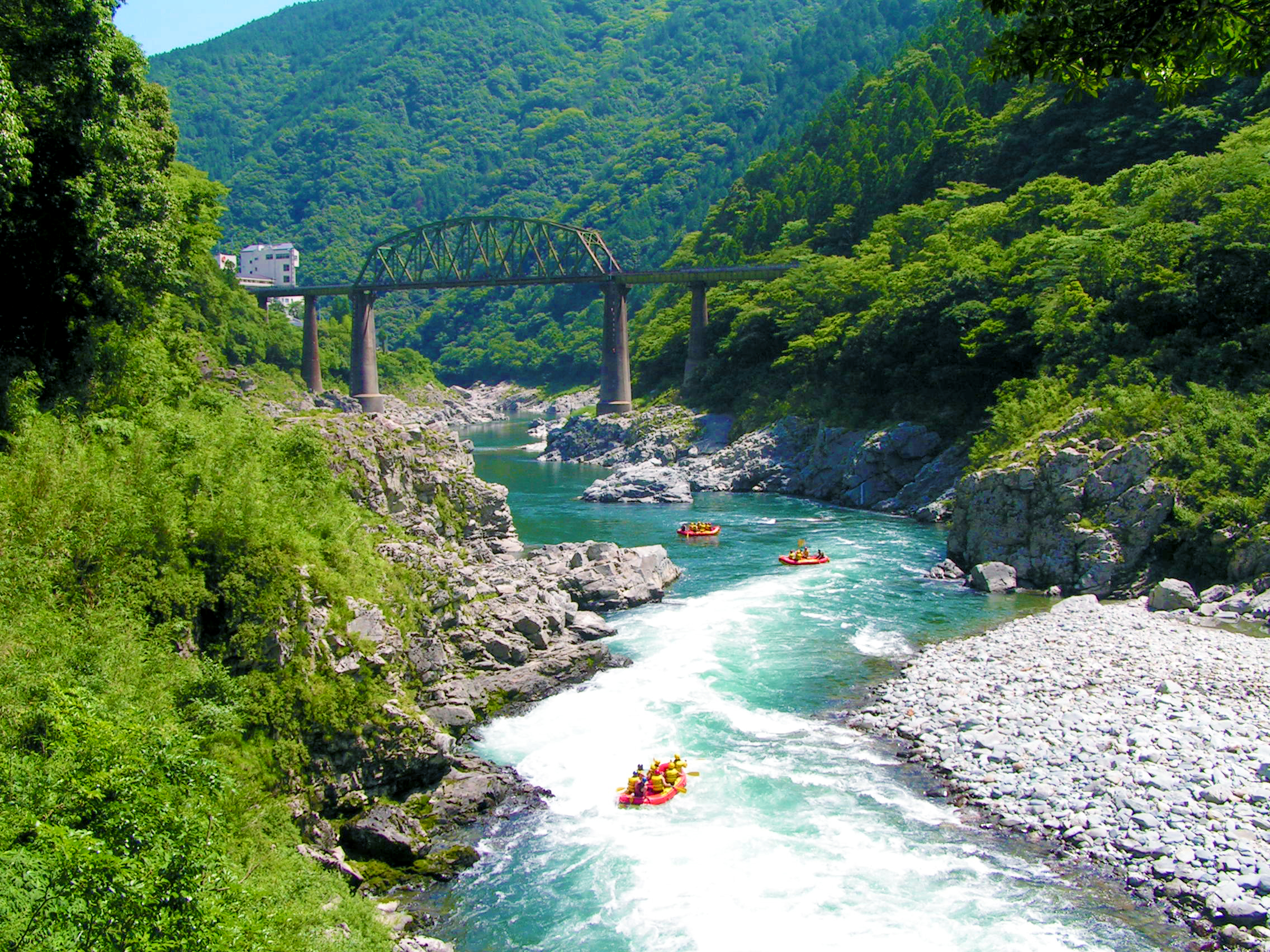 Yoshino River Adventure Rafting